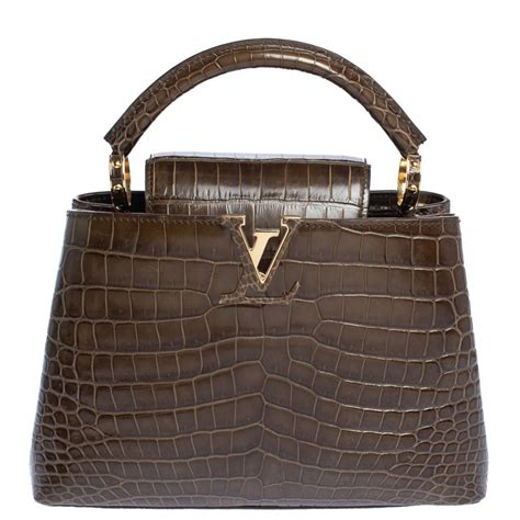 louis vuitton v tote bb bag|louis vuitton crocodile bag.